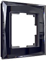 Рамка универсальная Werkel Diamant 1-м. стекло черный картинка